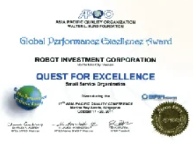 GIẢI THƯỞNG CHẤT LƯỢNG  CHÂU Á THÁI BÌNH DƯƠNG